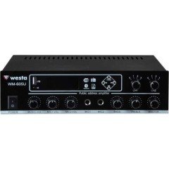 Westa WM-605U Trafolu Ses Anfi Mikser 2 Kanallı Kontrollü 100 Watt