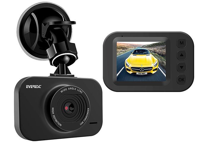 Everest Evercar G20v Araç İçi Kamera 2,0 IPS Ekran 5,0MP 120° Geniş Açı Hareket Algılama 1080
