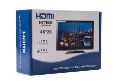 HYTECH HY-LU4 HDMI SPLITTER 4 PORT ÇIKIŞLI 3D 4Kx2K HDMI SPLITTER
