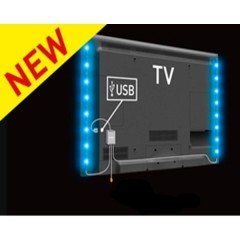 TVL 20 TV ARKASI 180CM RGB USB LED IŞIK CLASS