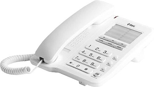 TTEC TK-2900 TELEFON MASAÜSTÜ KABLOLU LED GÖSTERGELİ TELEFON BEYAZ