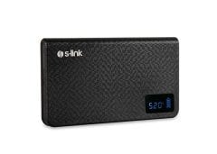 S-LINK IP-T100 POWERBANK 10000MAH TAŞINABİLİR PİL ŞARJ CİHAZI SİYAH POWERBANK