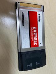 EVEREST ZC-WL0103 Ethernet Card 54Mbps Wireless Ethernet PCMCIA Kart