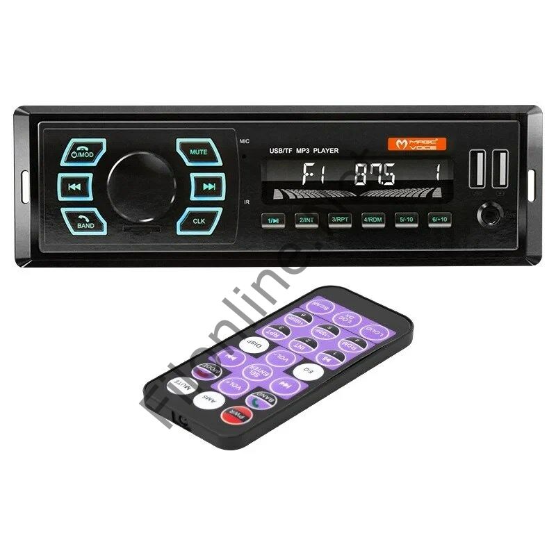 MAGICVOICE MV-5415 USB-SD-FM-AUX-BLUETOOTH MEKANİKSİZ OTO TEYP