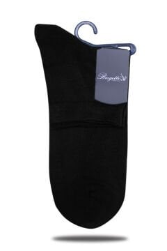 Siyah Bambu Kısa Soket Çorap