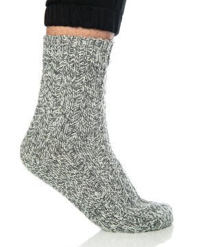 Erkek Kışlık Çorap 2'li Muline Füme Renk