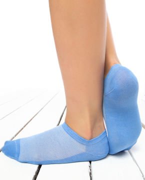 Kısa Soket Çorap Mavi Renk Adele