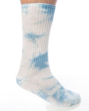 Batik Desen Erkek Soket Çorap Mavi Renk