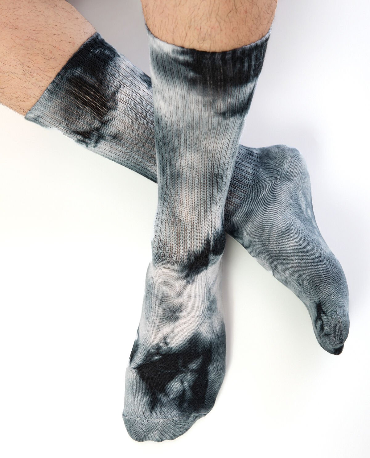 Batik Desen Siyah Erkek Soket Çorap