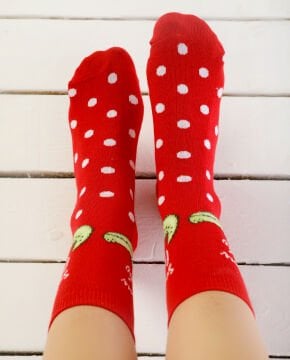 Sevimli Timsah Desen Soket Çorap
