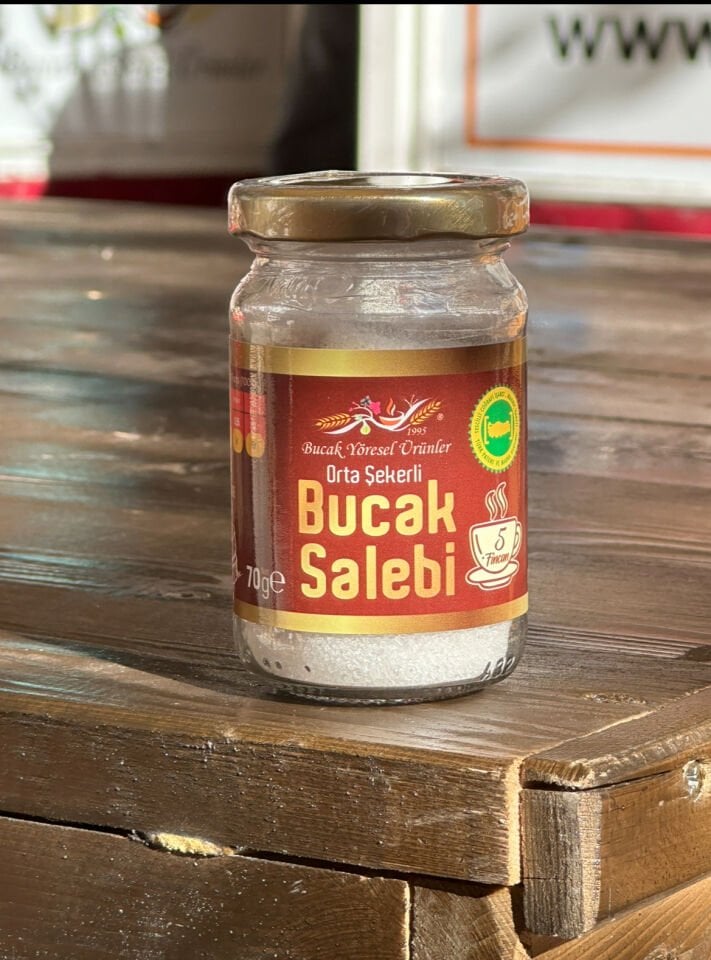 Bucak Salebi 5 Fincanlık, Doğal Salep + Şeker 70 G