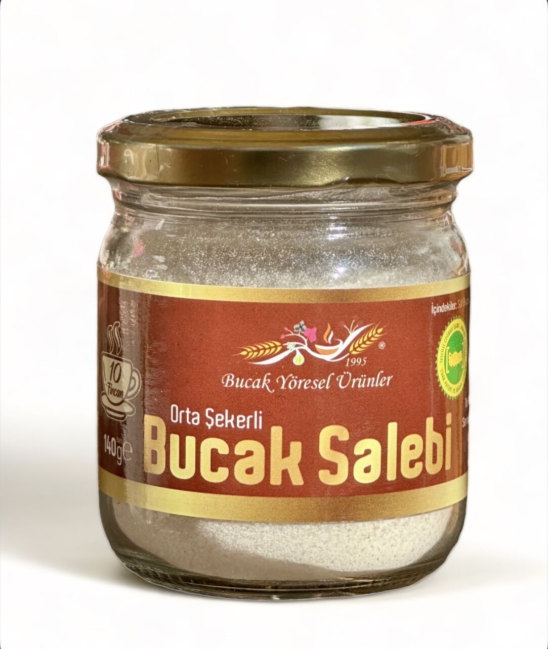 Bucak Salebi 10 Fincanlık, Salep + Şeker 140 G