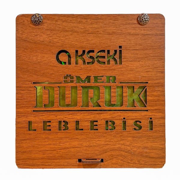 Akseki Leblebisi Ahşap Kutulu 300g