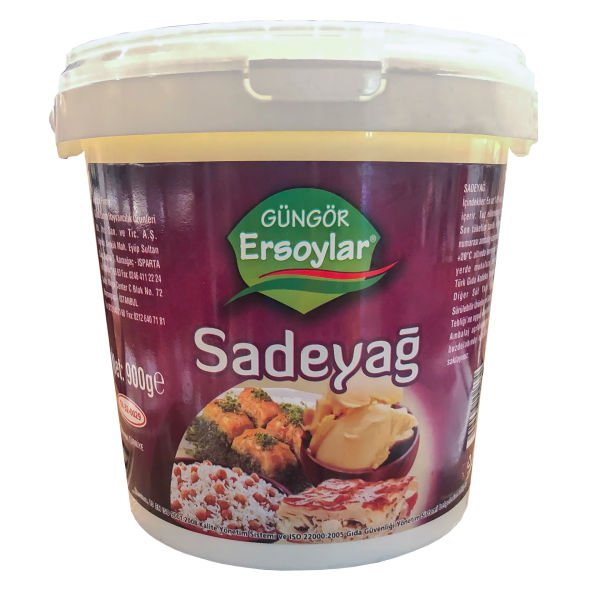 Güngör Ersoylar Sade Yağ 900g