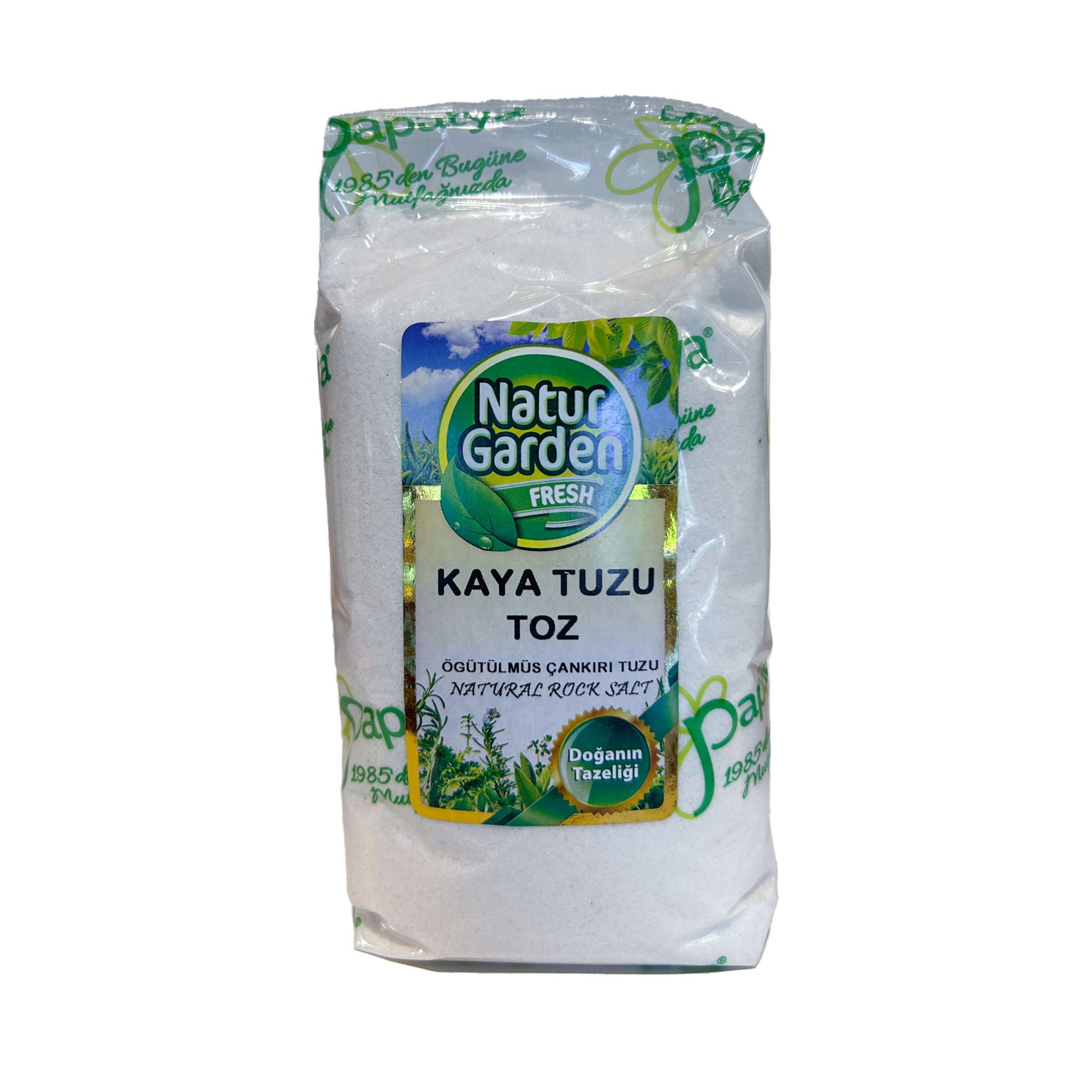 Natur Garden Papatya Doğal Çankırı Kaya Tuzu Öğütülmüş Toz 1kg