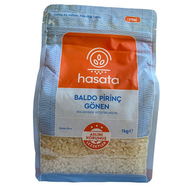 Hasata Gönen Baldo Pirinç 1 Kg