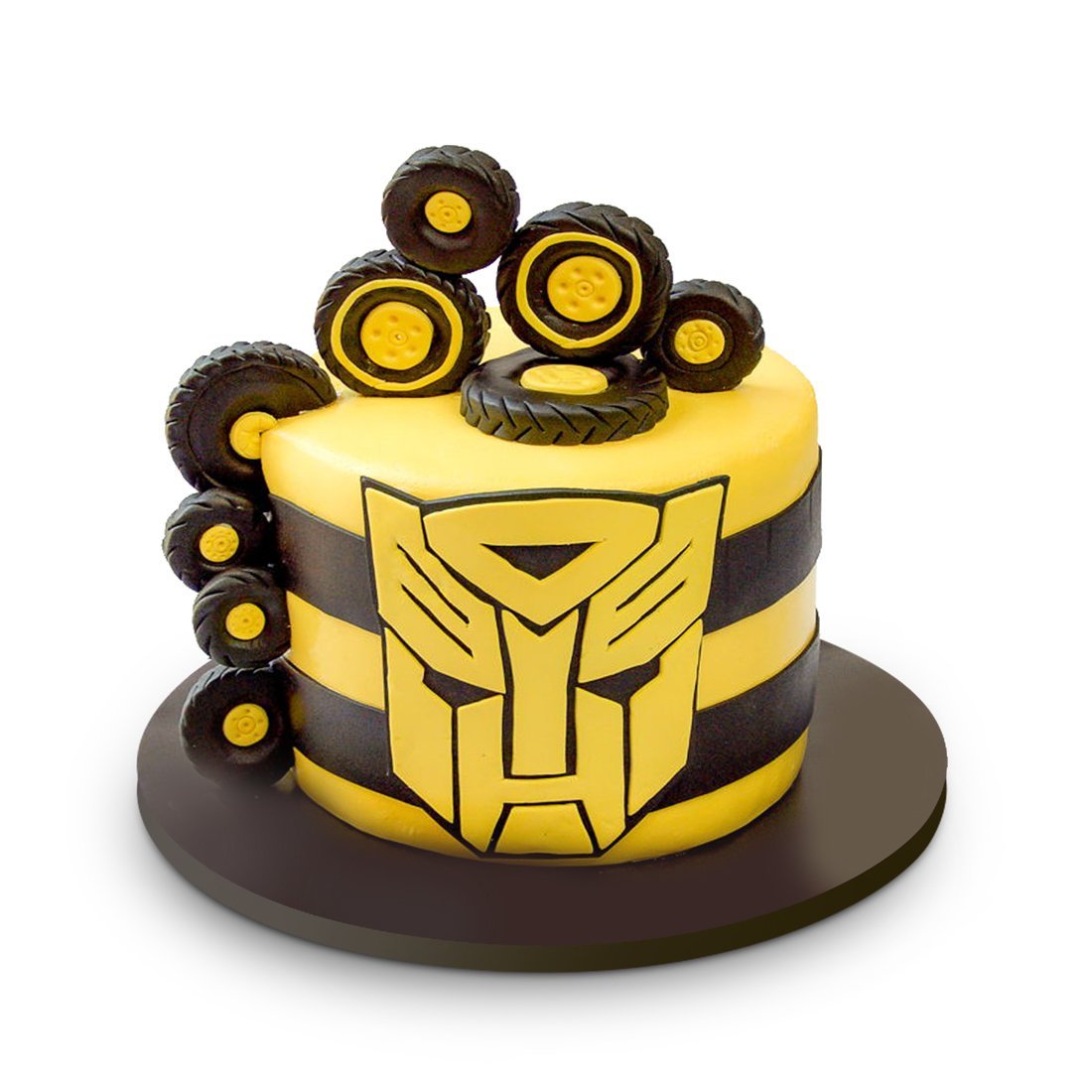 Bumblebee Transformers Doğum Günü Pastası