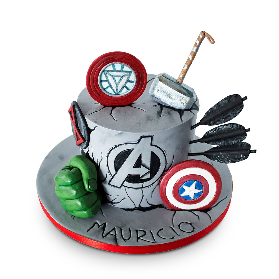 Avengers Doğum Günü Pastası