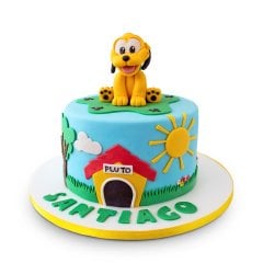 Micky Mouse Pluto Doğum Günü Pastası