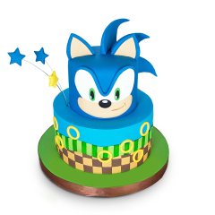 Sonic Doğum Günü Pastası