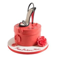 Ayakkabı Bayan Doğum Günü Pastası