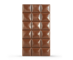 Çilek Parçacıklı Tablet Çikolata 100gr