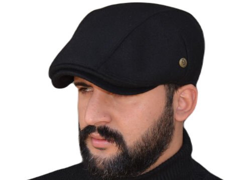 Pozze Kaşmir İstanbul Model Kışlık Erkek Kasket Şapka
