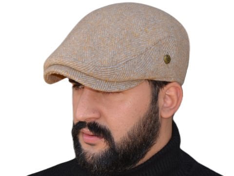 Pozze London Model Kışlık Yün Erkek Şapka Kasket
