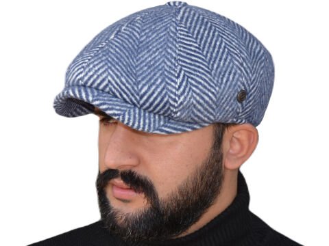 Pozze Kerem Peaky Blinders İngiliz Erkek Kışlık Kasket Şapka