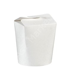 Beyaz Karton Noodle Kutusu 16 oz (500'lü Koli)