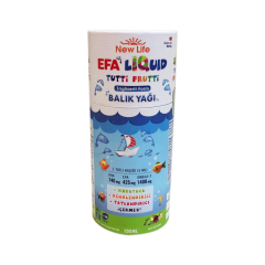 New Life EFA LIQUID - En Yüksek DHA içeren ürün (150 ml)