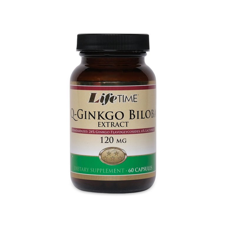 Life Time Q-Ginkgo Biloba Extract (120 mg)