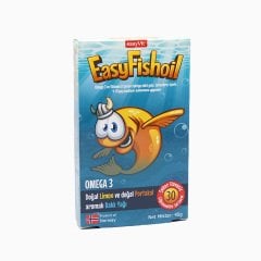 Easyvit Easy Fishoil Omega 3 (Çiğnenebilir 30 Jel Tablet)