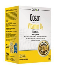 Orzax Ocean Vitamin D3 1000 IU Sprey 20ml