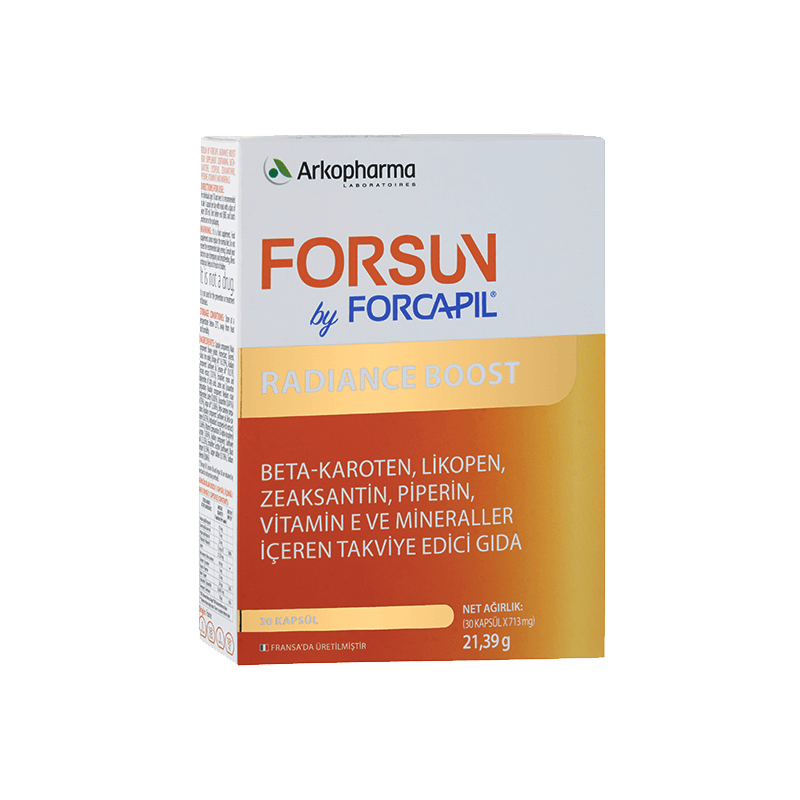 Forsun by Forcapil® Radiance Boost 30 Kapsül