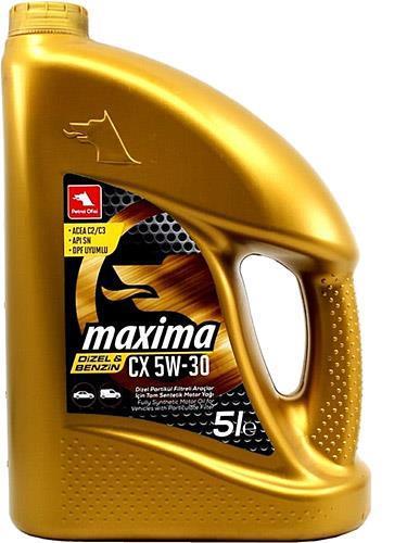 5W30 5 LİTRE CX MAXİMA