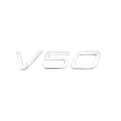 VOLVO V50 YAZI BAGAJ YAZISI LOGO AMBLEM