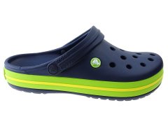 CROCS CROCBAND NAVY VOLT GREEN LEMON