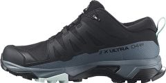 Salomon X Ultra 4 GTX W Black/Stormy Weather/Opal Blue Kadın Outdoor Ayakkabı