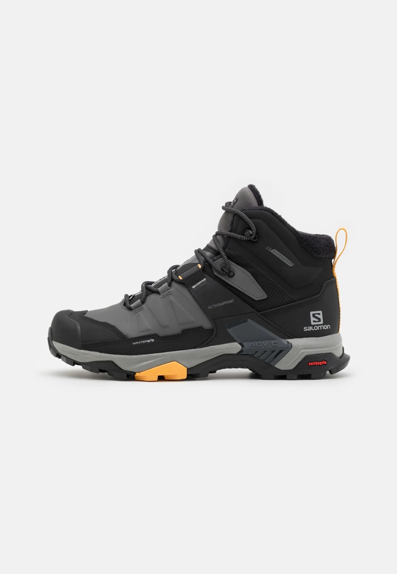 Salomon X Ultra 4 MID WINTER TS CSWP Quiet Shade/Black/Warm Apricot Erkek Outdoor Bot