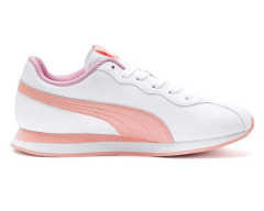 PUMA Turin II Jr White-Pink