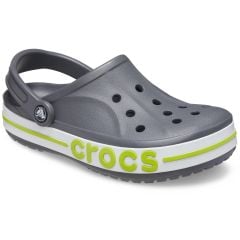 CROCS BAYABAND CLOG Slate Grey-Lime Punch