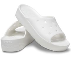 CROCS 208180-100 Classic Platform Clog W Beyaz