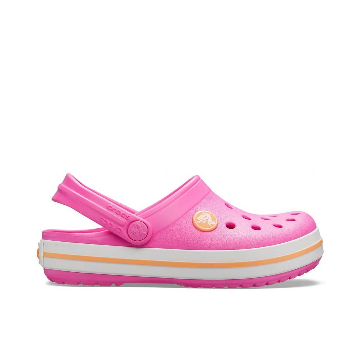 CROCS CROCBAND CLOG K ELECTRIC PINK /CANTALOUPE