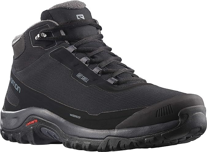 Salomon SHELTER CS WP Black/Ebony/Black Erkek Outdoor Bot