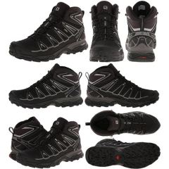 Salomon X Ultra Mid 2 Gtx Black/Black/Alüminyum