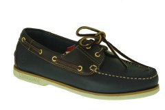 Lumberjack Navigator Navy - Dark Brown - White