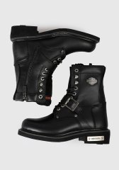 Harley Davidson Jimson Zip Hi Siyah Kadın Bot