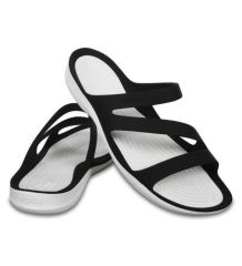 CROCS Swiftwater Sandal W Black White