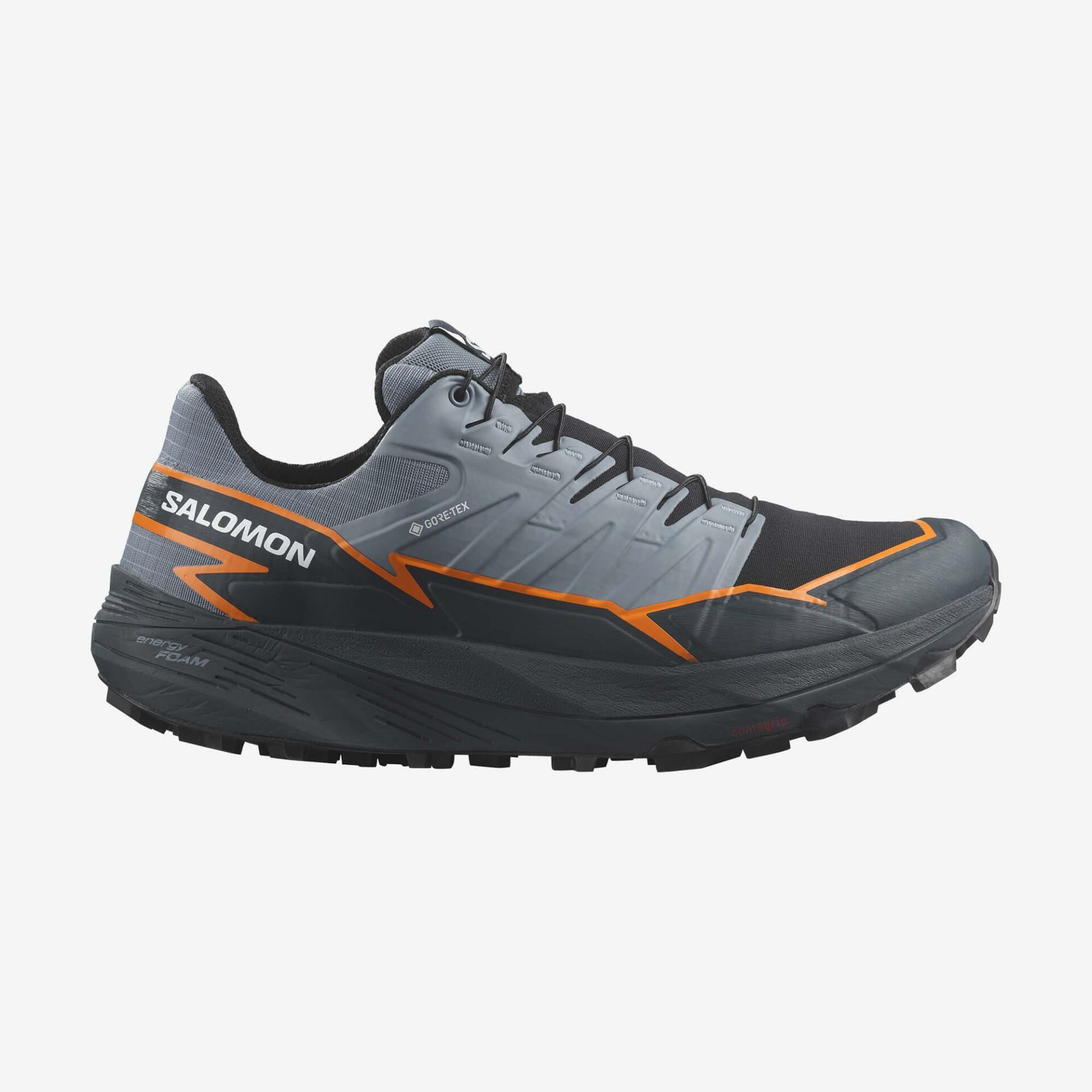 Salomon Thundercross GTX Flint Stone/Carbon/Orange Pepper Outdoor Ayakkabı